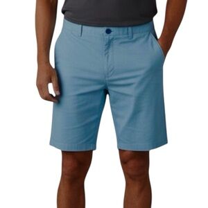 Three Sixty Six Dry Fit Golf Shorts Men’s 38 Blue Pockets Stretch